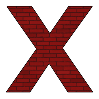 X, Alfabet, Brief, Abc, Transparant