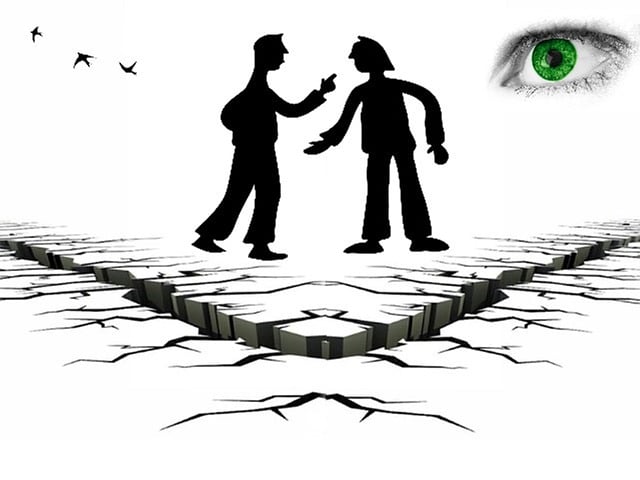 Free fight controversial conflict illustration