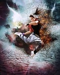photomanipulation, photoshop, jump