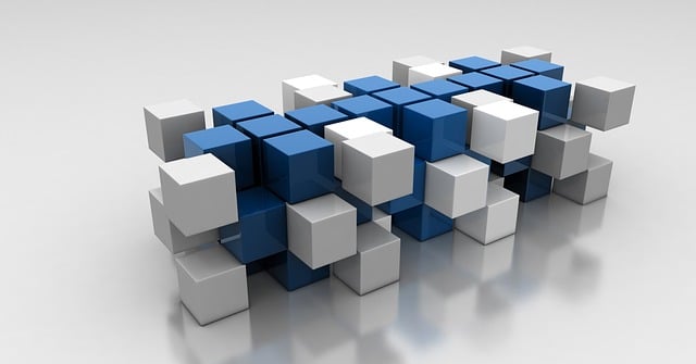 Free blue dice design illustration
