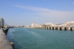 elizabeth, sea, pier
