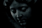 statue, cemetery, grave