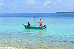 fishing boat, dharavandhoo, maldives