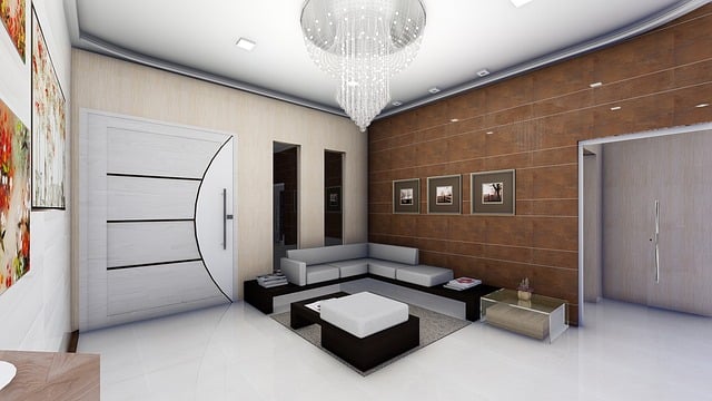 Free architecture interiors home illustration