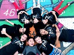 children, lying down in circle, boys