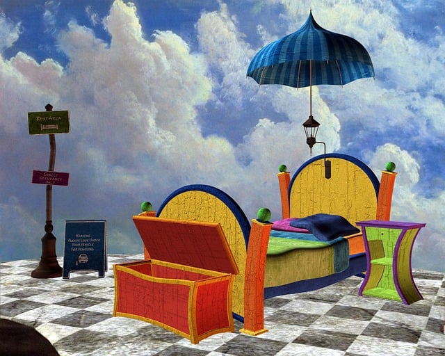 Free curious mad hatter wonderland illustration