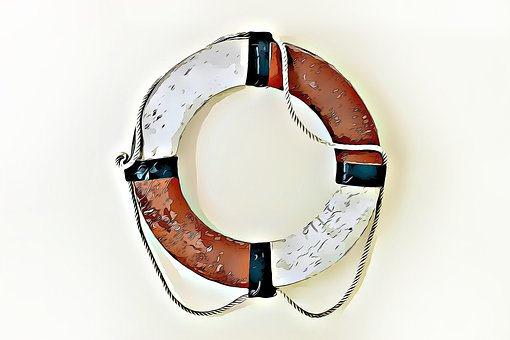Life Buoy, Digital, Graphics, Water, Diving, Safety, Life guard, Drown