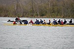 scull rowing, clinch river, tennessee