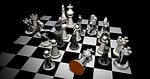 checkmated, chess, figures