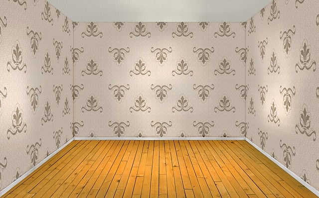Free room empty interior illustration