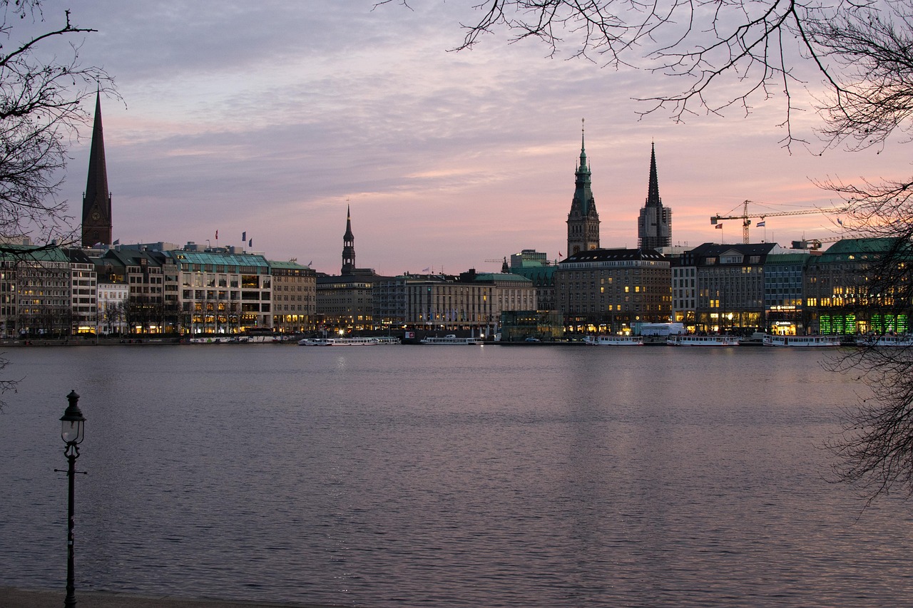 Hamburg Alster Jungfernstieg - Free photo on Pixabay - Pixabay
