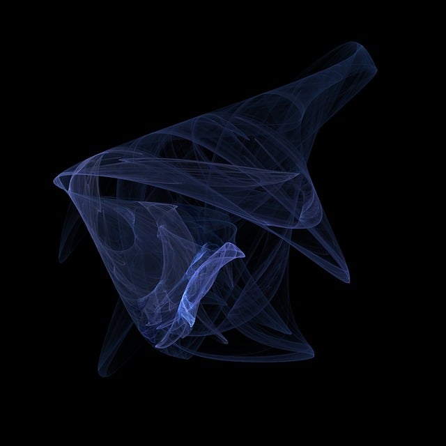 Fractal, Azul, Abstracto, Creatividad