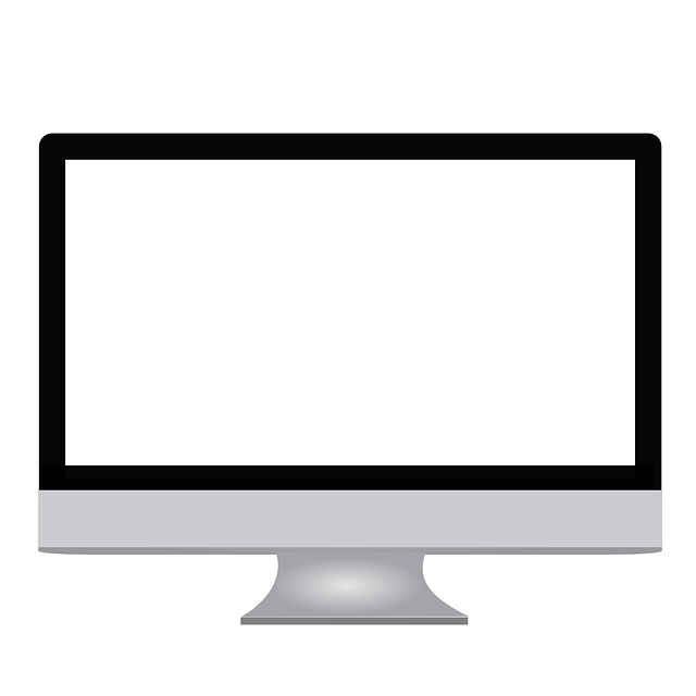Free mac computer work business illustration