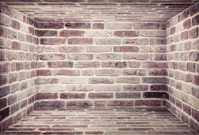 Free wall stones brick red illustration