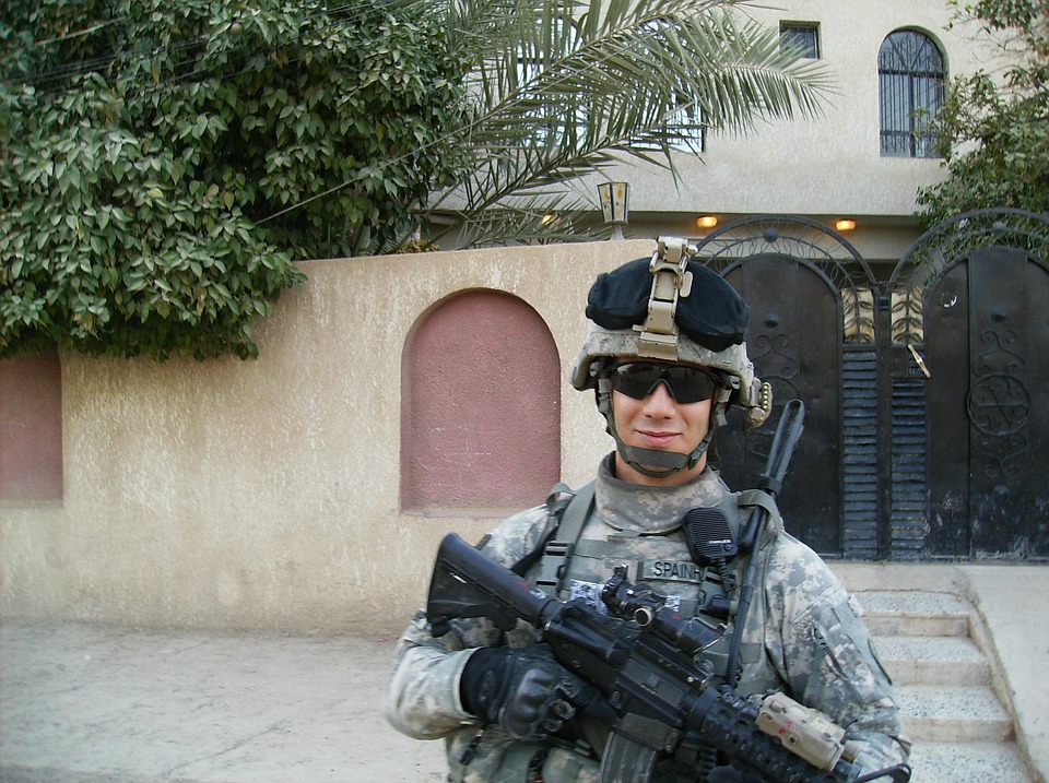 A Soldier At The Head Of A Patrol