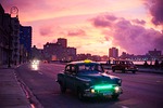 havana, car, night
