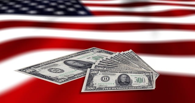 Belastingen, Vlag, Vs, Amerika, Dollar