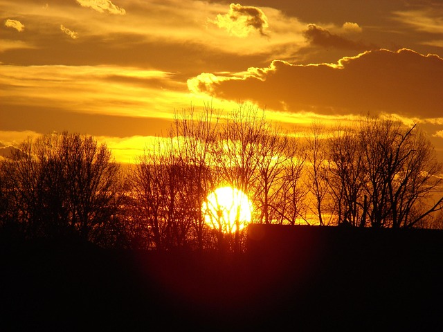 Free Sunset Sun photo and picture