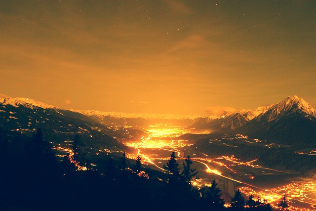 Free Night Tyrol photo and picture