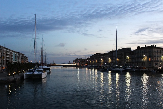 Free Sète Sunset photo and picture