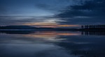 sunset over the lake, sunset, lake