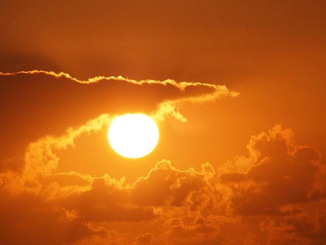 Free Sun Sunset photo and picture