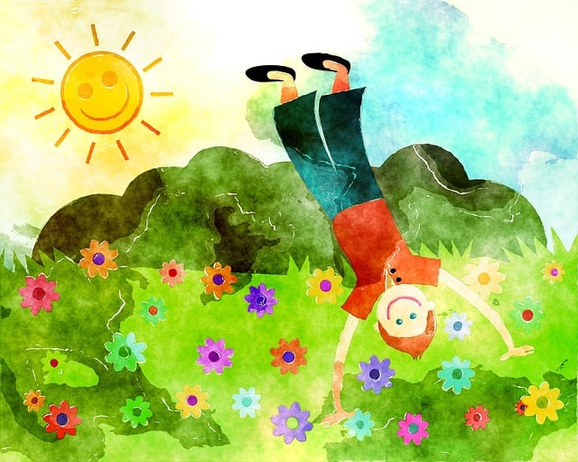 Free watercolour watercolor ink illustration