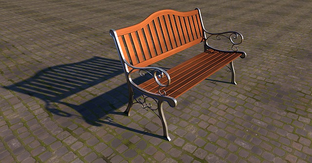 Free park bench bench wood illustration