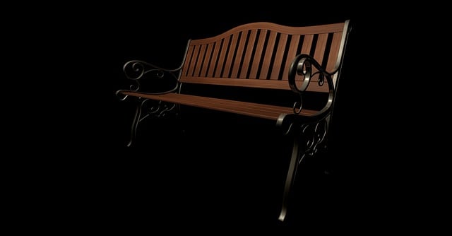 Free park bench bench wood illustration