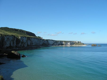 Praia, Irlanda, Oceano, Mar, Natureza