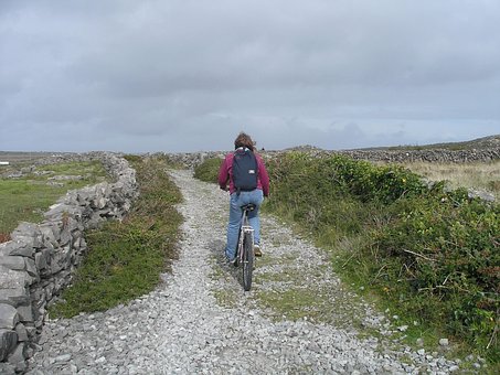 Ilhas Aran, Irlanda, Caminho