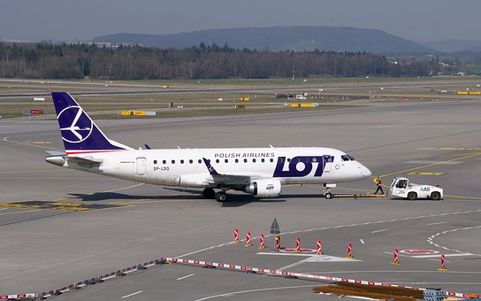 Flugzeug, Lot, Embraer 170, Embraer, Jet