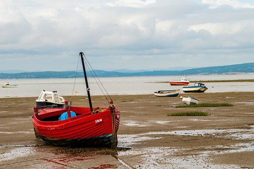 Barco, Praia, Baía