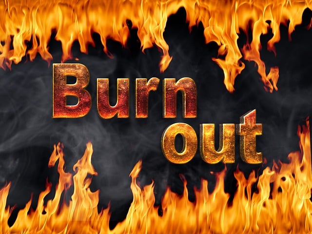 Burnout, Stress, Schrift, Feuer, Flammen