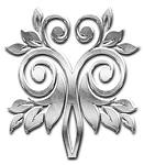 flower, metal, chromium