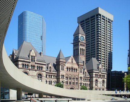 Canada, Toronto, Arkitektur, By, Bygning