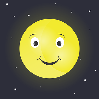 Free Moon Sky vector and picture