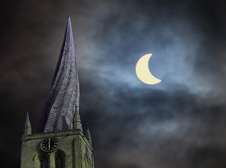 Eclipse, Sol, Chesterfield, Igreja