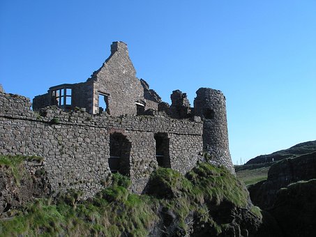 Dunluce Castle, Irlanda, Castelo