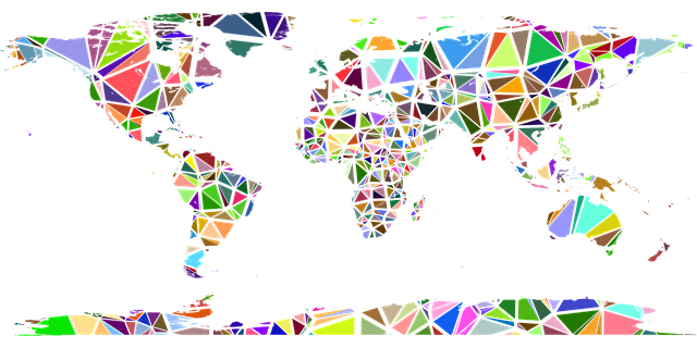 Free abstract art broken illustration