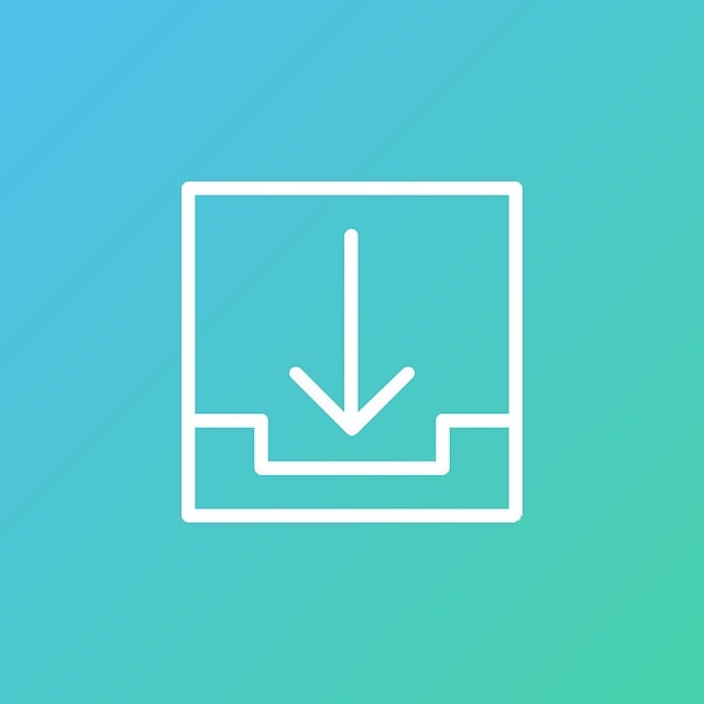 Free download save down vector