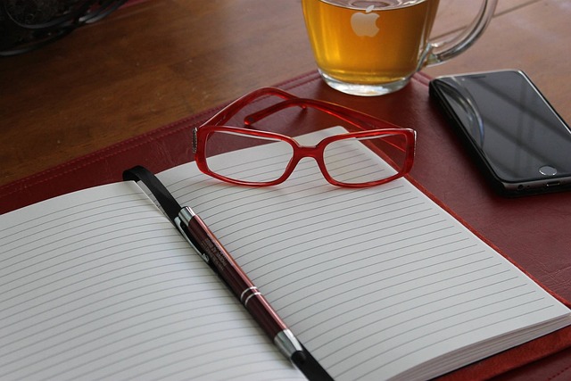 Free Notebook Glasses photo and picture