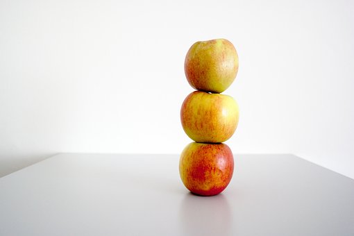 Apfel, Drei, Frucht, Äpfel, Gesund