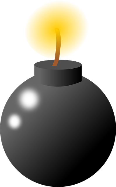 Free Bomb Explosive vector and picture