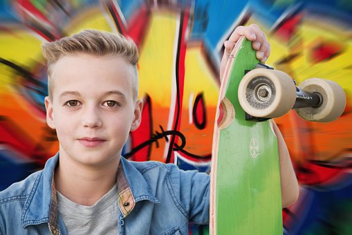 Free Longboard Skateboarder photo and picture