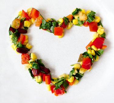 Gemüse, Herz, Liebe, Gesundheit, Vegan