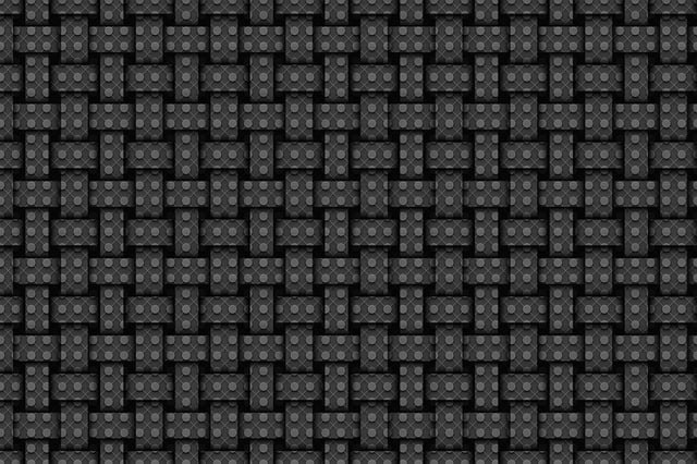 Free background weaving black metal illustration