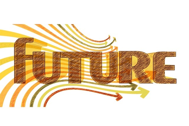 Free future arrows direction illustration