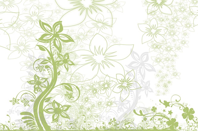 Download free HD stock image of Flower Blossoms Free flower blossoms curlicue illustration