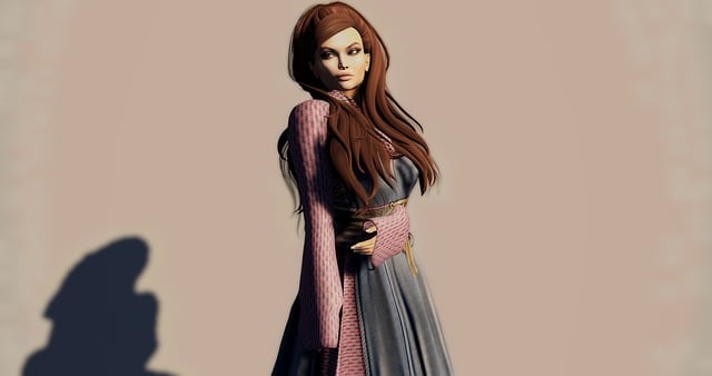 Free Woman Gor illustration and picture